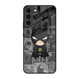 Cartoon Art Samsung Galaxy S22 5G Glass Back Cover Online
