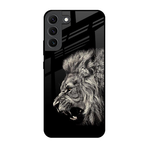Brave Lion Samsung Galaxy S22 5G Glass Back Cover Online