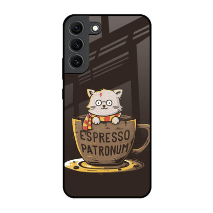Tea With Kitty Samsung Galaxy S22 5G Glass Back Cover Online