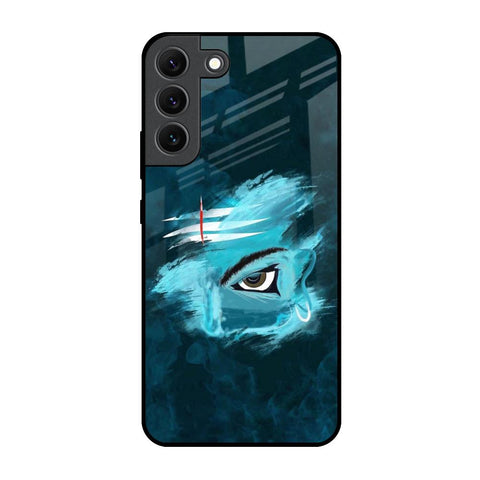 Power Of Trinetra Samsung Galaxy S22 5G Glass Back Cover Online