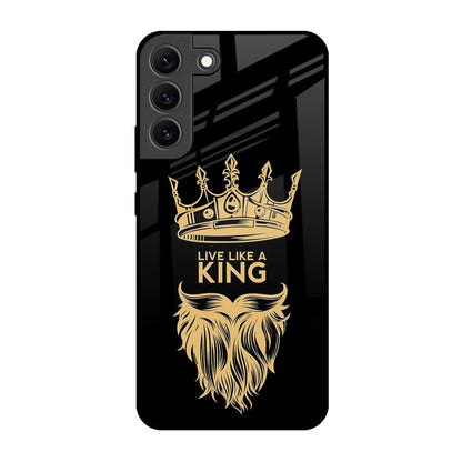 King Life Samsung Galaxy S22 5G Glass Back Cover Online
