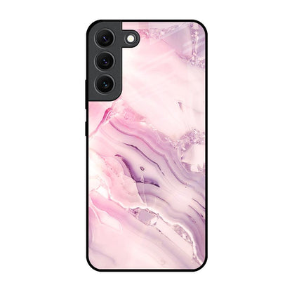 Diamond Pink Gradient Samsung Galaxy S22 5G Glass Back Cover Online