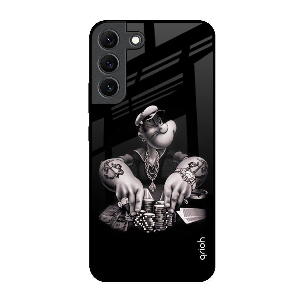 Gambling Problem Samsung Galaxy S22 5G Glass Back Cover Online