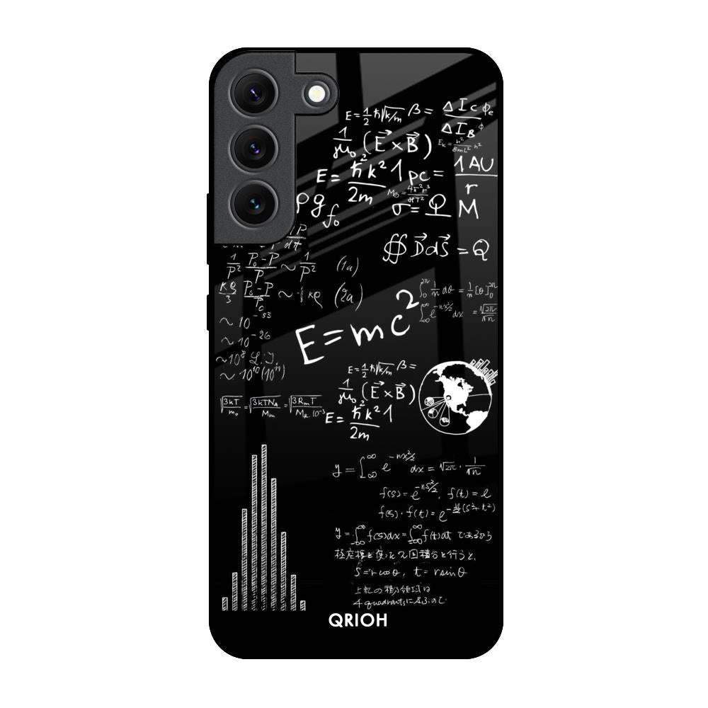 Funny Math Samsung Galaxy S22 5G Glass Back Cover Online