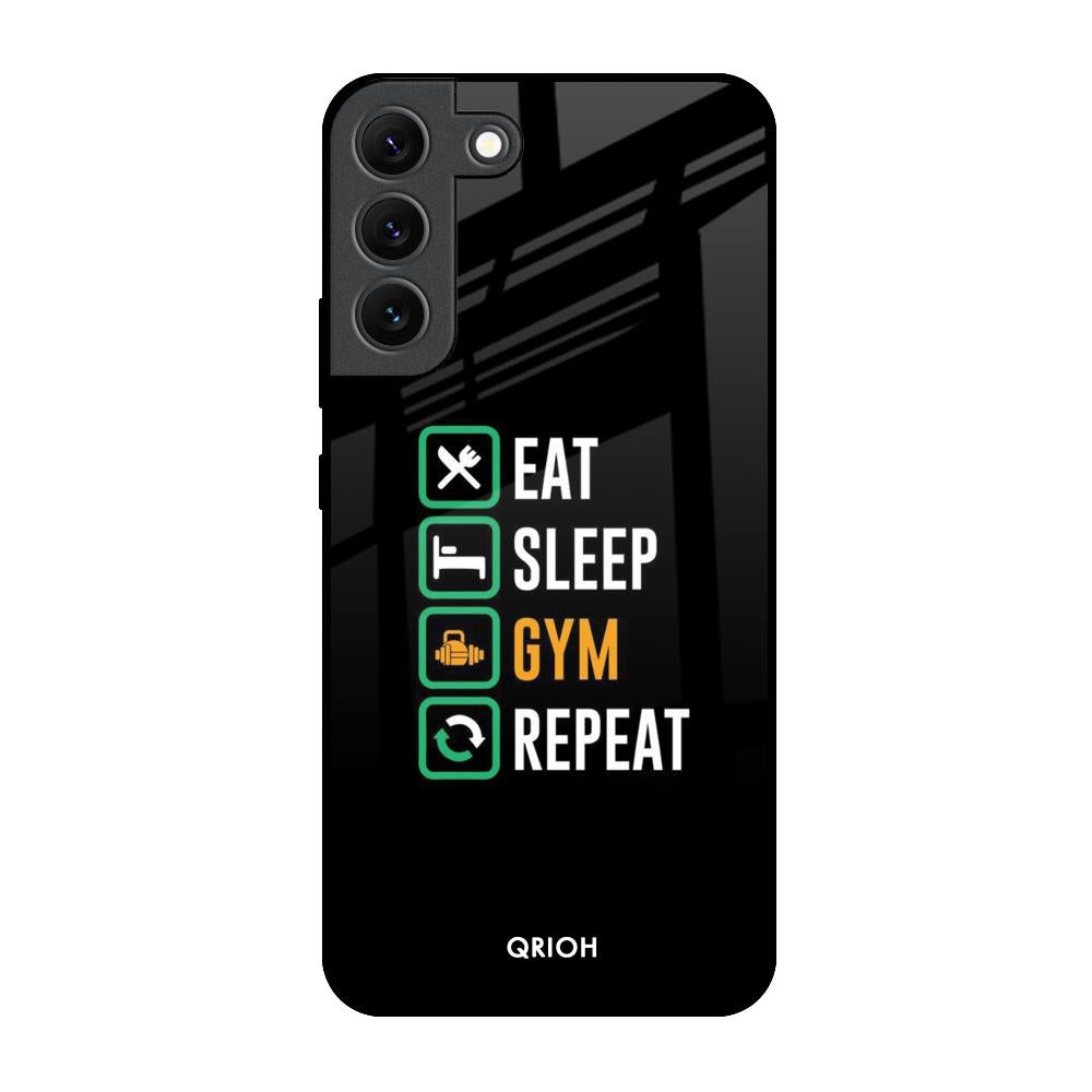 Daily Routine Samsung Galaxy S22 5G Glass Back Cover Online