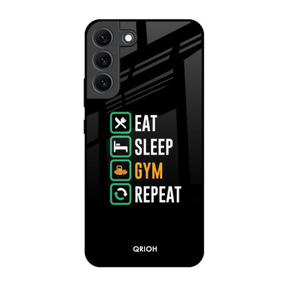 Daily Routine Samsung Galaxy S22 5G Glass Back Cover Online