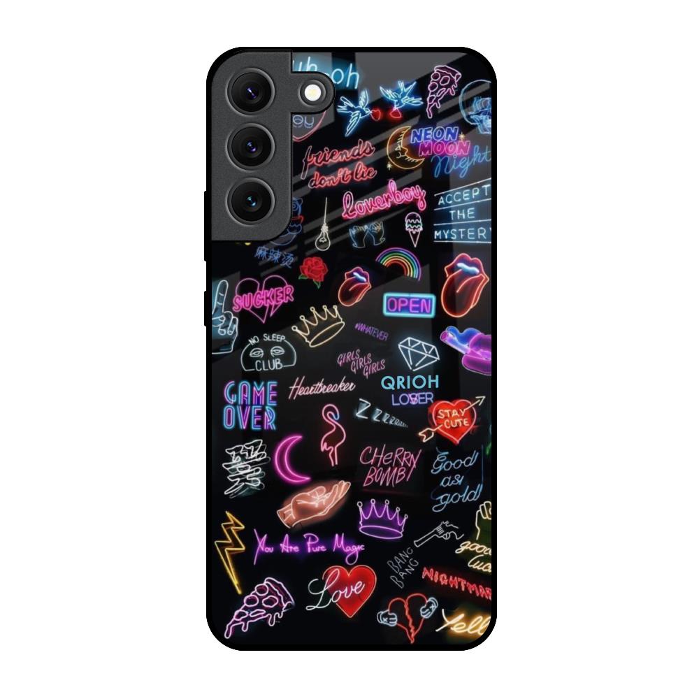 Accept The Mystery Samsung Galaxy S22 5G Glass Back Cover Online