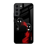 Shadow Character Samsung Galaxy S22 5G Glass Back Cover Online