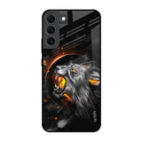 Aggressive Lion Samsung Galaxy S22 5G Glass Back Cover Online