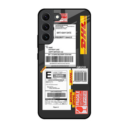 Cool Barcode Label Samsung Galaxy S22 5G Glass Back Cover Online