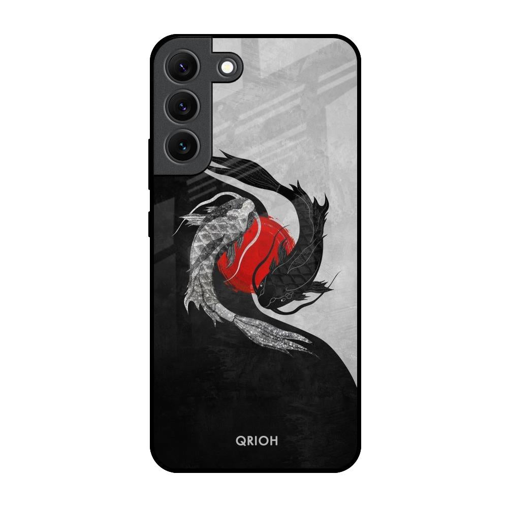Japanese Art Samsung Galaxy S22 5G Glass Back Cover Online