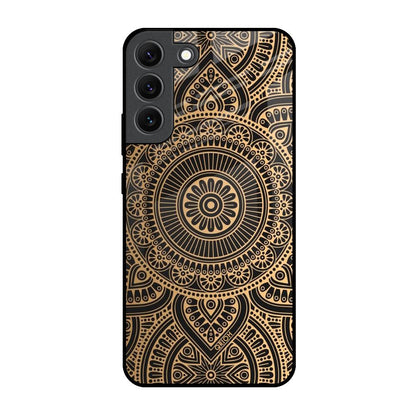 Luxury Mandala Samsung Galaxy S22 5G Glass Back Cover Online