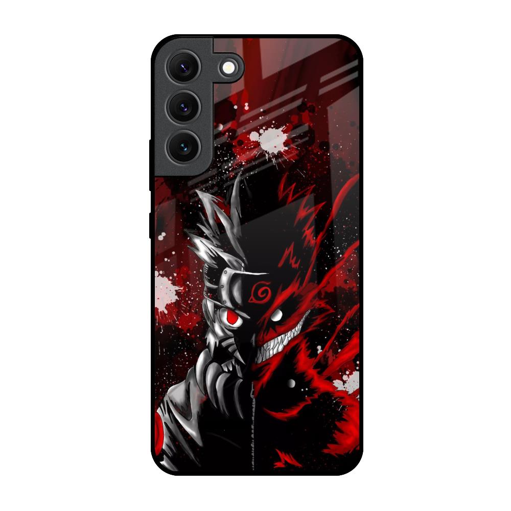 Dark Character Samsung Galaxy S22 5G Glass Back Cover Online