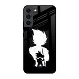 Monochrome Goku Samsung Galaxy S22 5G Glass Back Cover Online
