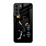 Luffy Line Art Samsung Galaxy S22 5G Glass Back Cover Online