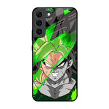Anime Green Splash Samsung Galaxy S22 5G Glass Back Cover Online