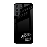 Push Your Self Samsung Galaxy S22 5G Glass Back Cover Online