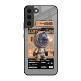 Space Ticket Samsung Galaxy S22 5G Glass Back Cover Online