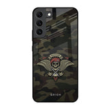 Army Warrior Samsung Galaxy S22 5G Glass Back Cover Online