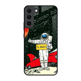 Astronaut on Mars Samsung Galaxy S22 5G Glass Back Cover Online