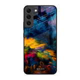 Multicolor Oil Painting Samsung Galaxy S22 5G Glass Back Cover Online