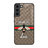 Blind For Love Samsung Galaxy S22 5G Glass Back Cover Online