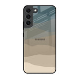 Abstract Mountain Pattern Samsung Galaxy S22 5G Glass Back Cover Online