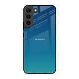 Celestial Blue Samsung Galaxy S22 5G Glass Back Cover Online