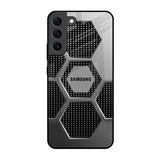 Hexagon Style Samsung Galaxy S22 5G Glass Back Cover Online