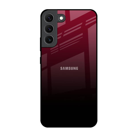 Wine Red Samsung Galaxy S22 5G Glass Back Cover Online