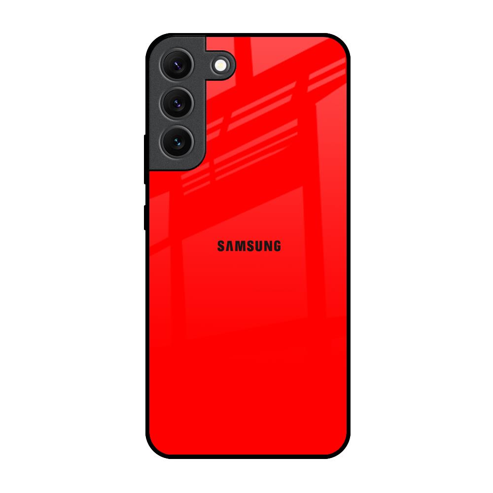 Blood Red Samsung Galaxy S22 5G Glass Back Cover Online