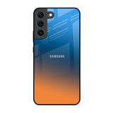 Sunset Of Ocean Samsung Galaxy S22 5G Glass Back Cover Online