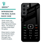 Classic Keypad Pattern Glass Case for Samsung Galaxy S22 5G