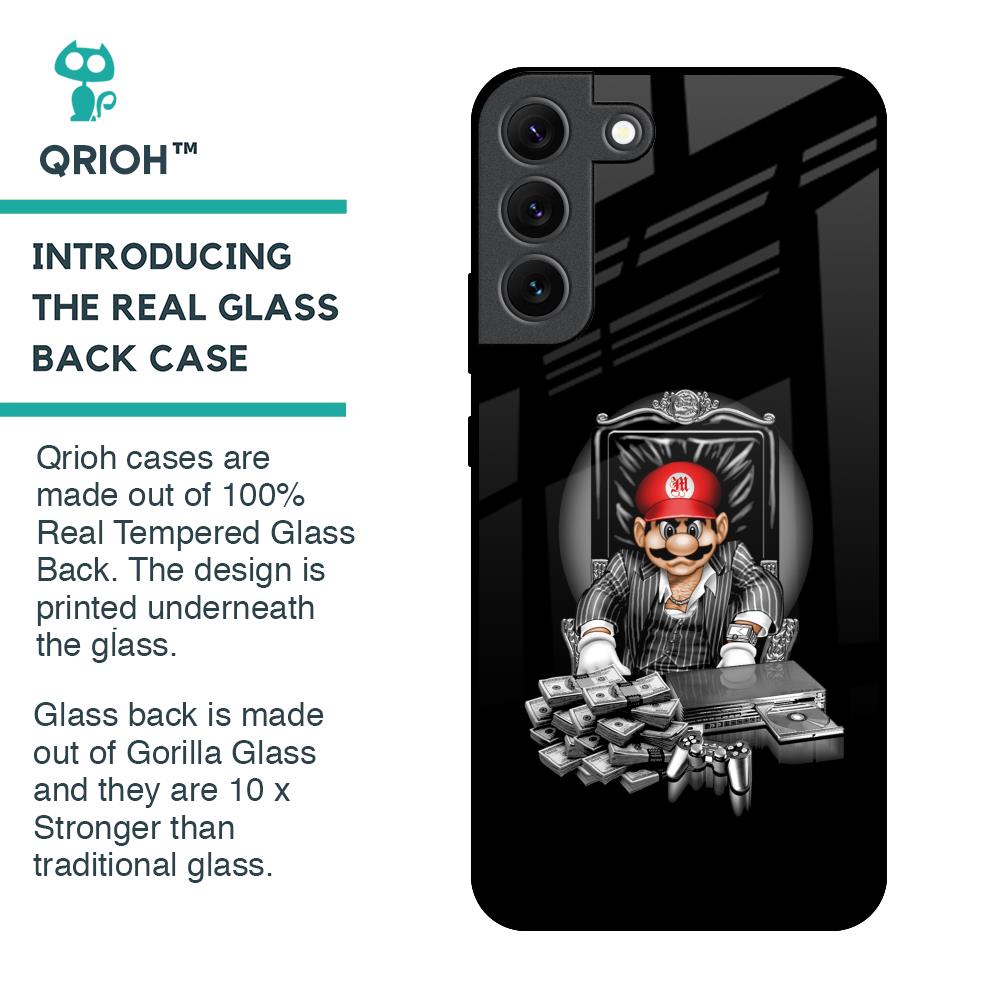 Dark Secret Glass Case for Samsung Galaxy S22 5G