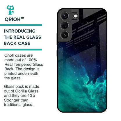 Winter Sky Zone Glass Case For Samsung Galaxy S22 5G
