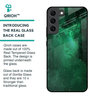 Emerald Firefly Glass Case For Samsung Galaxy S22 5G