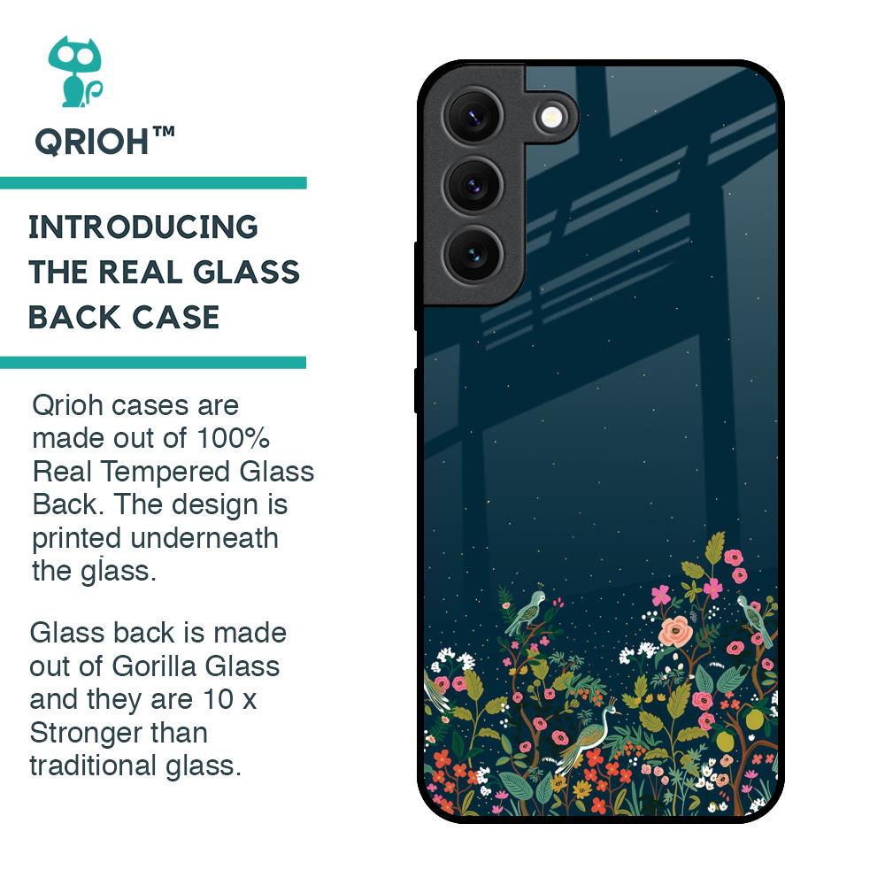 Small Garden Glass Case For Samsung Galaxy S22 5G