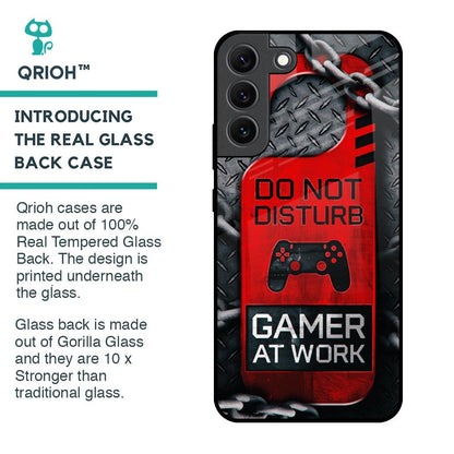 Do No Disturb Glass Case For Samsung Galaxy S22 5G