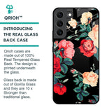 Floral Bunch Glass Case For Samsung Galaxy S22 5G