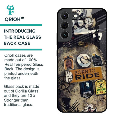 Ride Mode On Glass Case for Samsung Galaxy S22 5G