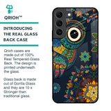 Owl Art Glass Case for Samsung Galaxy S22 5G