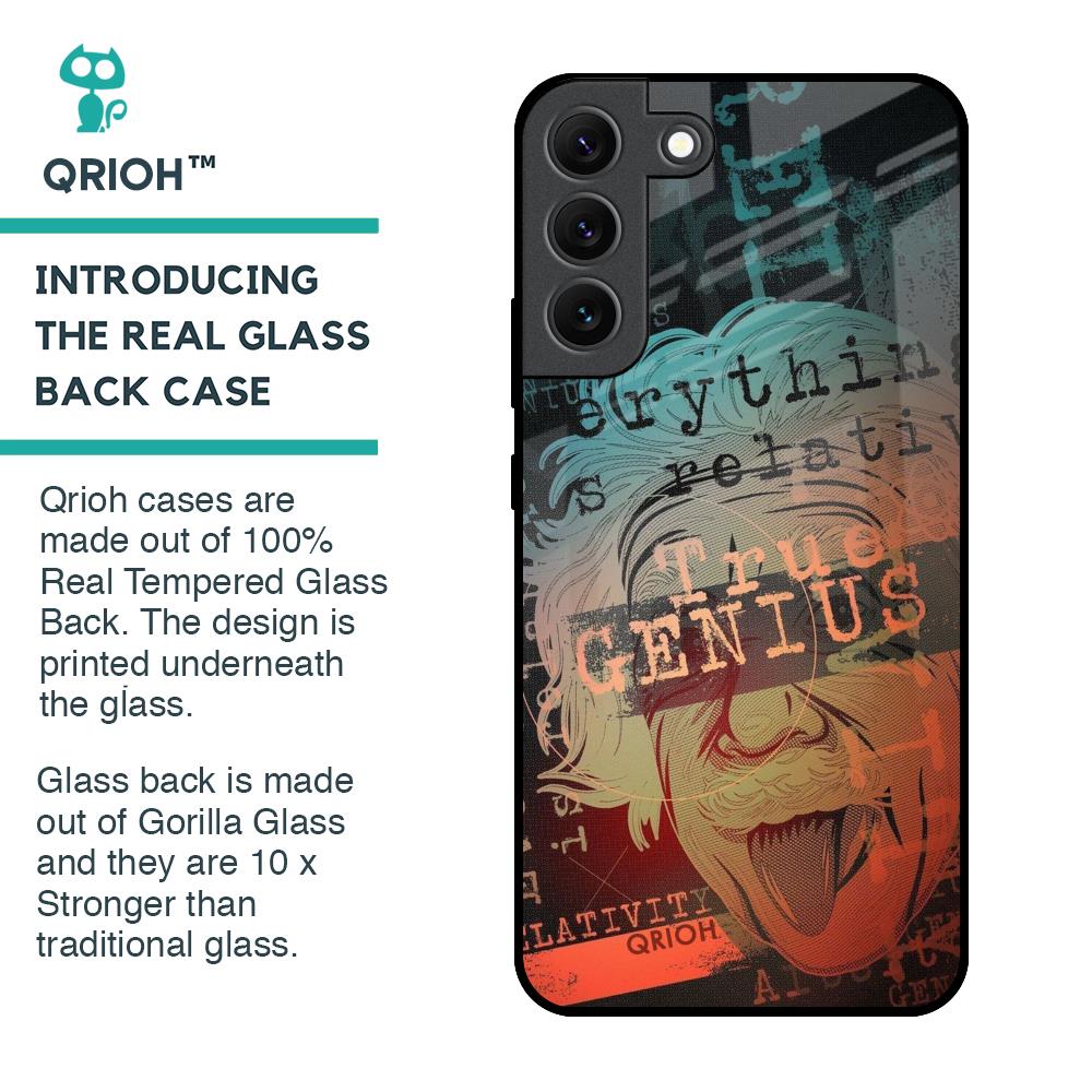 True Genius Glass Case for Samsung Galaxy S22 5G