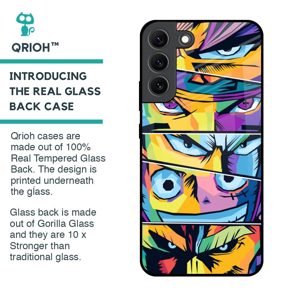 Anime Legends Glass Case for Samsung Galaxy S22 5G