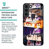 Anime Eyes Glass Case for Samsung Galaxy S22 5G