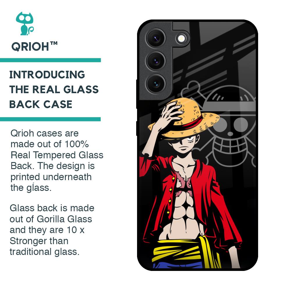 Hat Crew Glass Case for Samsung Galaxy S22 5G