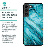 Ocean Marble Glass Case for Samsung Galaxy S22 5G