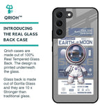 Space Flight Pass Glass Case for Samsung Galaxy S22 5G