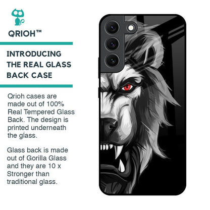 Wild Lion Glass Case for Samsung Galaxy S22 5G