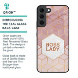 Boss Lady Glass Case for Samsung Galaxy S22 5G