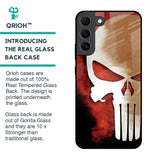Red Skull Glass Case for Samsung Galaxy S22 5G